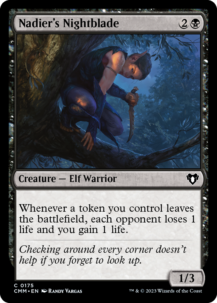 Nadier's Nightblade [Commander Masters] | Jack's On Queen