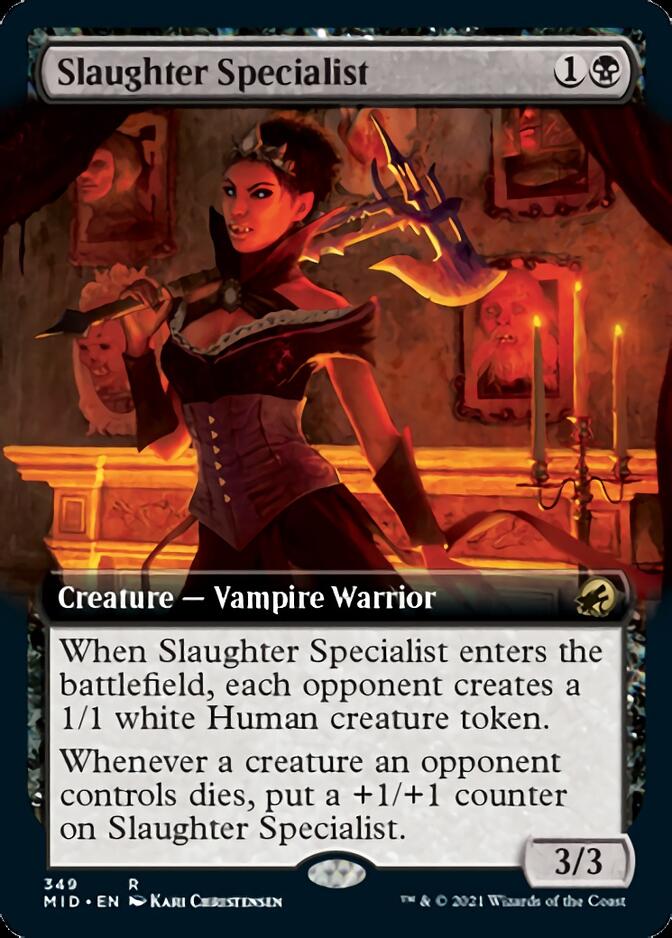 Slaughter Specialist (Extended Art) [Innistrad: Midnight Hunt] | Jack's On Queen