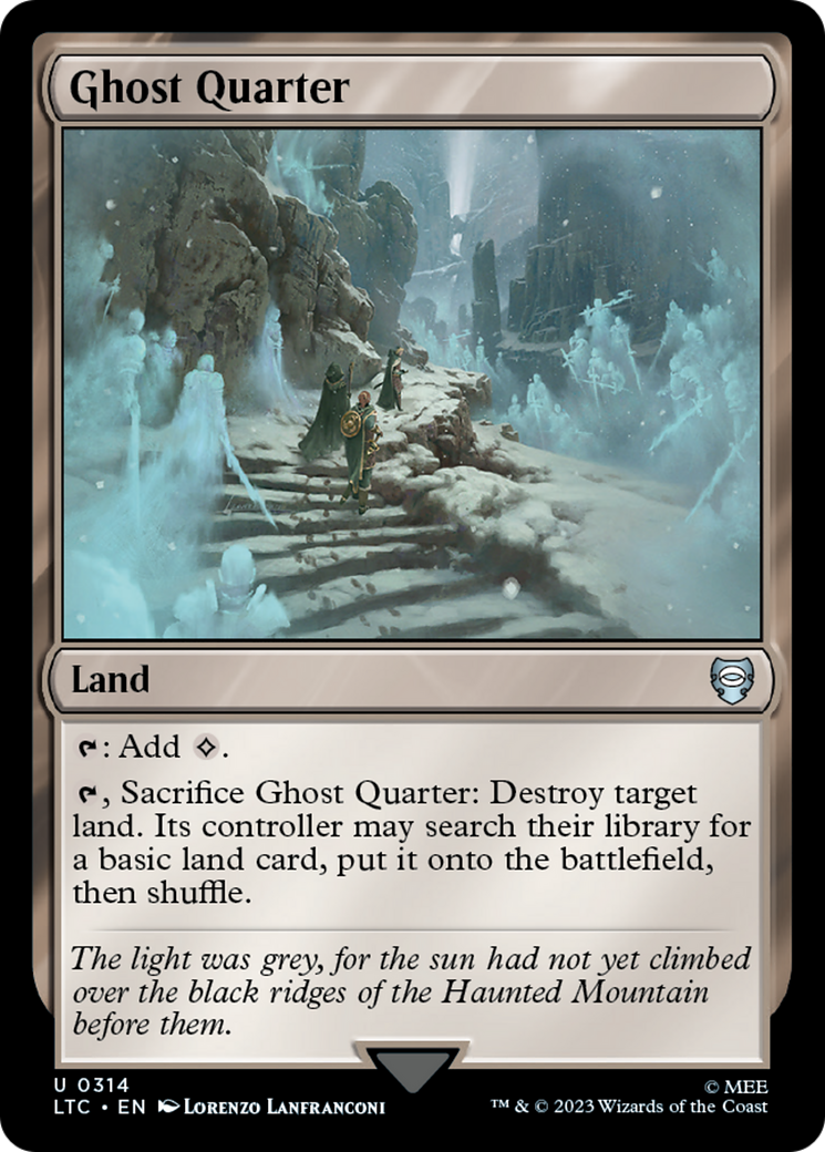 Ghost Quarter [The Lord of the Rings: Tales of Middle-Earth Commander] | Jack's On Queen