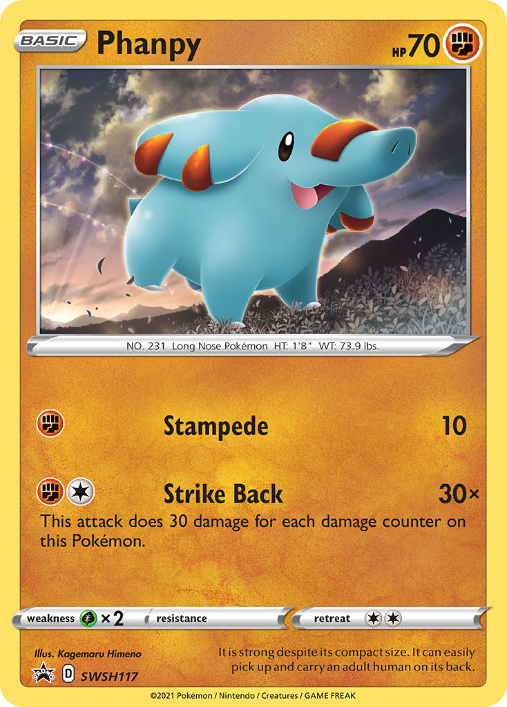 Phanpy (SWSH117) [Sword & Shield: Black Star Promos] | Jack's On Queen