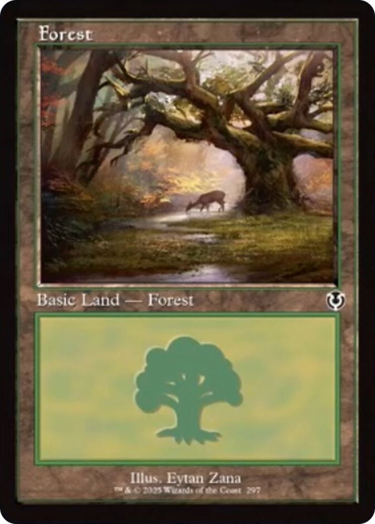 Forest (297) (Retro Frame) [Innistrad Remastered] | Jack's On Queen