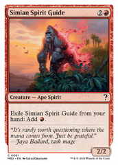 Simian Spirit Guide (White Border) [Mystery Booster 2] | Jack's On Queen