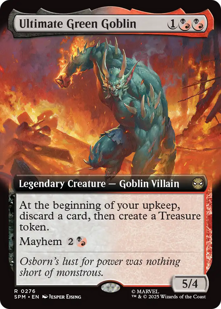 Ultimate Green Goblin (Extended Art) [Marvel's Spider-Man] | Jack's On Queen