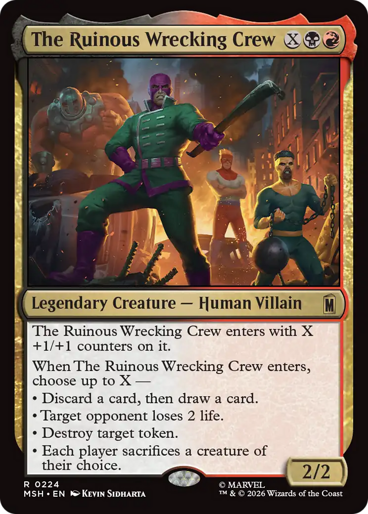 The Ruinous Wrecking Crew [Marvel Super Heroes] | Jack's On Queen