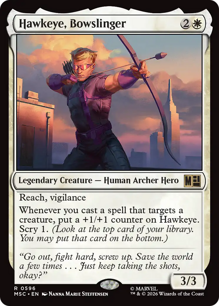 Hawkeye, Bowslinger [Marvel Super Heroes Commander] | Jack's On Queen