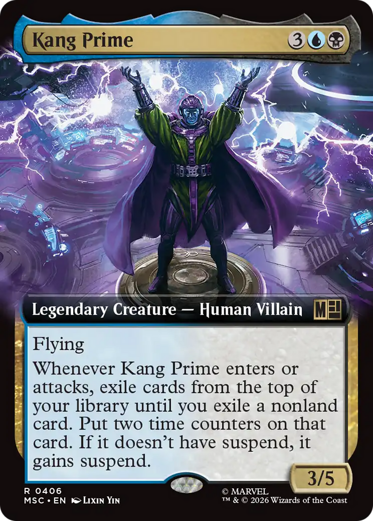 Kang Prime (Extended Art) [Marvel Super Heroes Commander] | Jack's On Queen