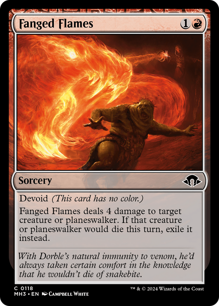 Fanged Flames [Modern Horizons 3] | Jack's On Queen