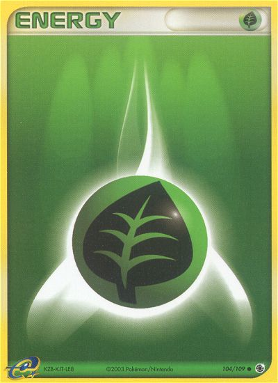Grass Energy (104/109) [EX: Ruby & Sapphire] | Jack's On Queen
