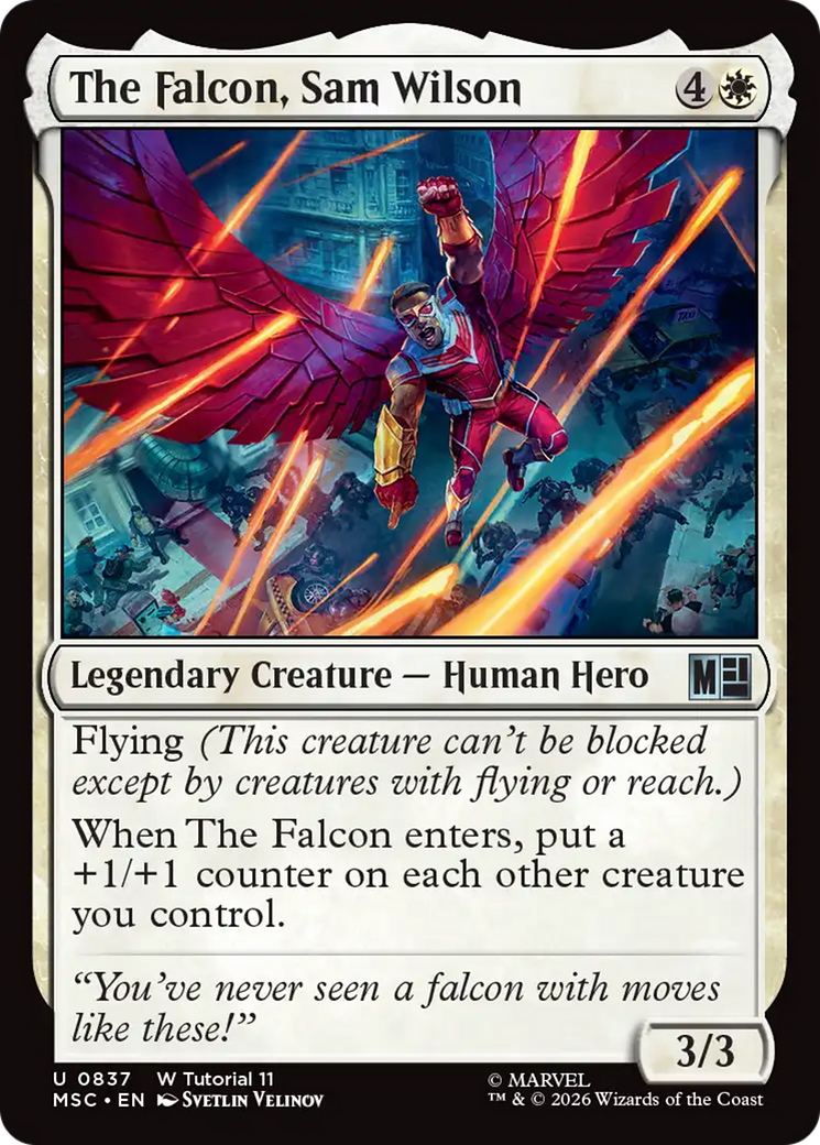 The Falcon, Sam Wilson [Marvel Super Heroes Commander] | Jack's On Queen