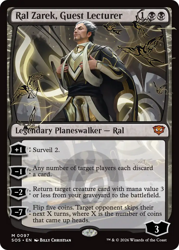 Ral Zarek, Guest Lecturer [Secrets of Strixhaven] | Jack's On Queen