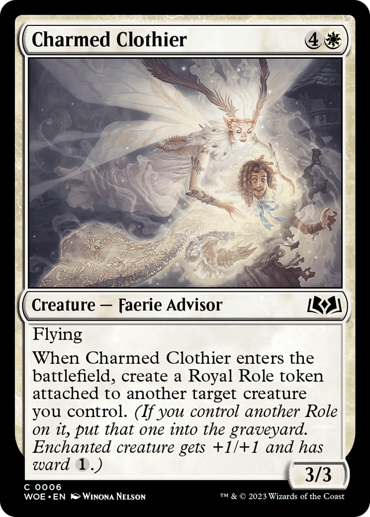 Charmed Clothier [Wilds of Eldraine] | Jack's On Queen