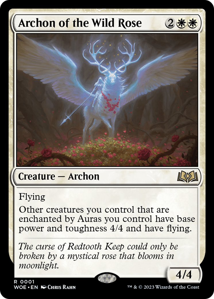 Archon of the Wild Rose [Wilds of Eldraine] | Jack's On Queen