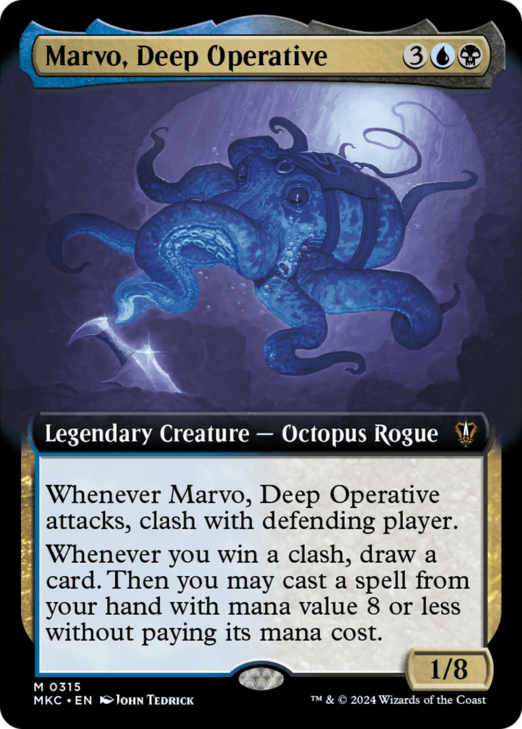 Marvo, Deep Operative (Extended Art) [Murders at Karlov Manor Commander] | Jack's On Queen