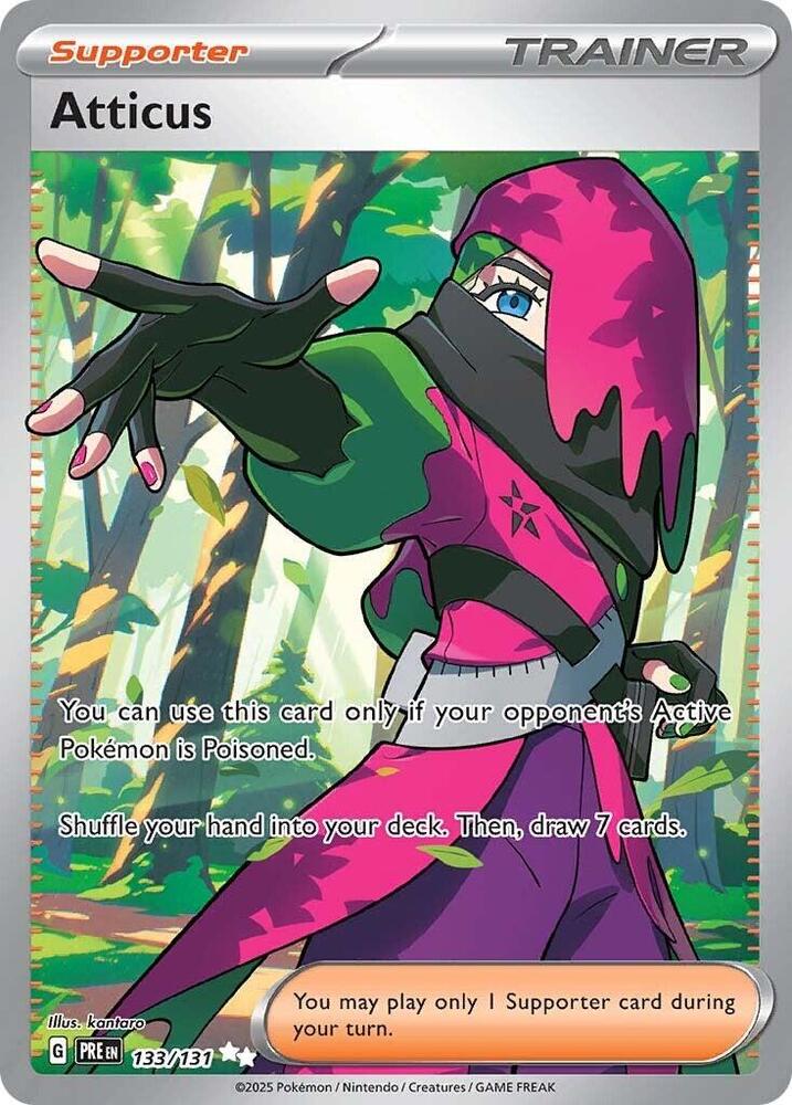 Atticus (133/131) [Scarlet & Violet: Prismatic Evolutions] | Jack's On Queen