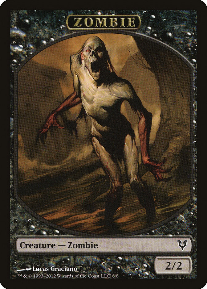 Zombie Token [Avacyn Restored Tokens] | Jack's On Queen