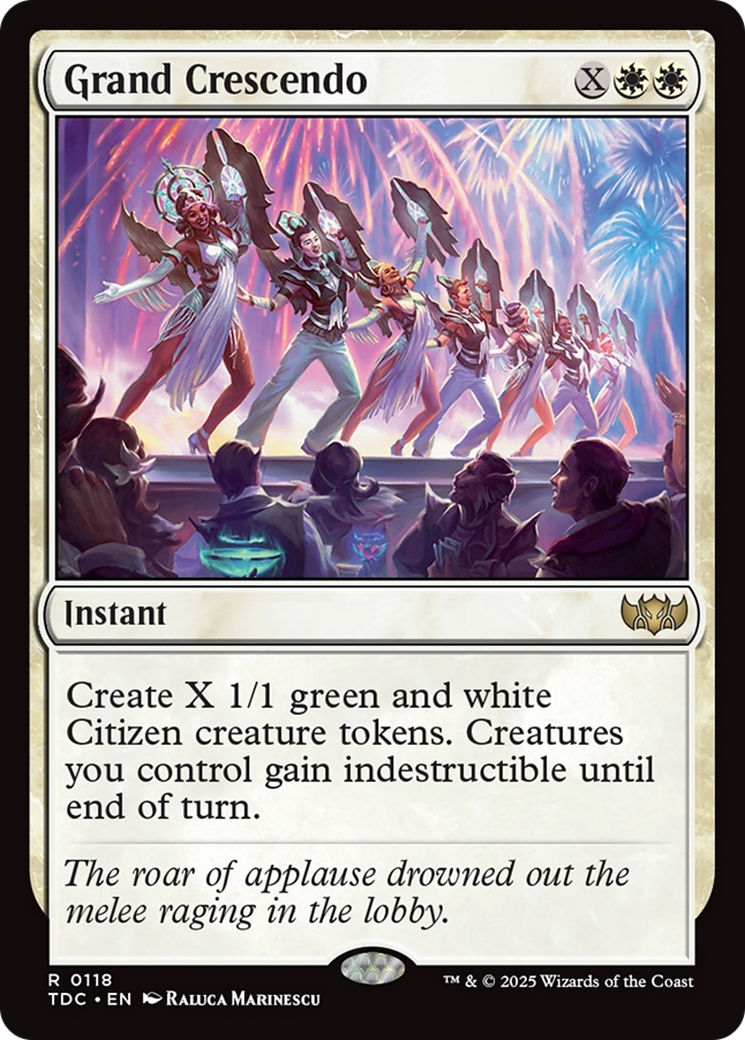 Grand Crescendo [Tarkir: Dragonstorm Commander] | Jack's On Queen