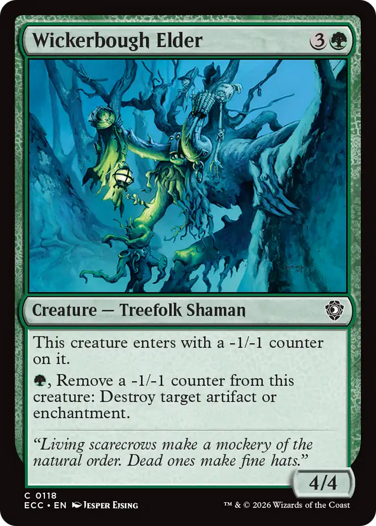 Wickerbough Elder [Lorwyn Eclipsed Commander] | Jack's On Queen
