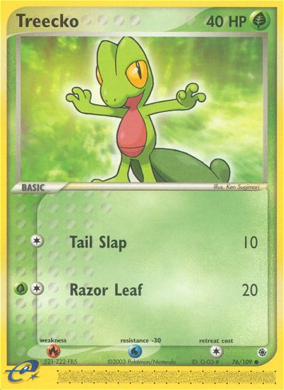 Treecko (76/109) [EX: Ruby & Sapphire] | Jack's On Queen