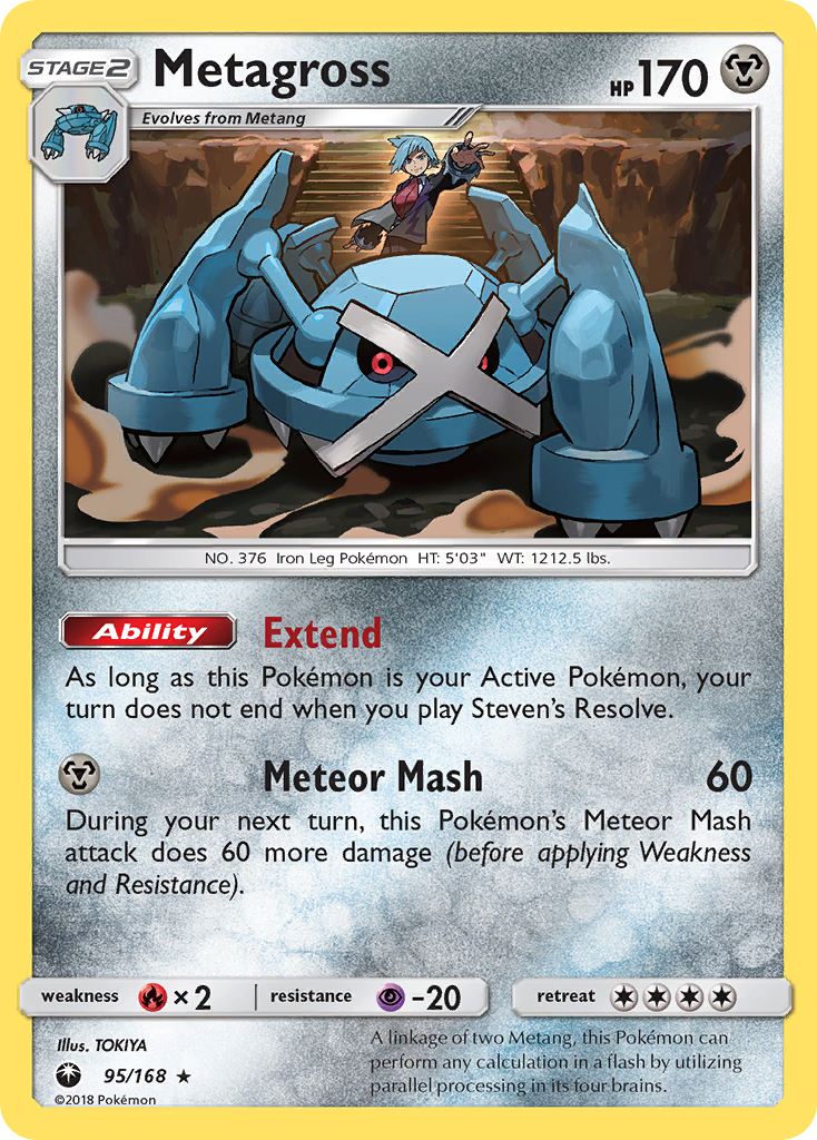Metagross (95/168) [Sun & Moon: Celestial Storm] | Jack's On Queen