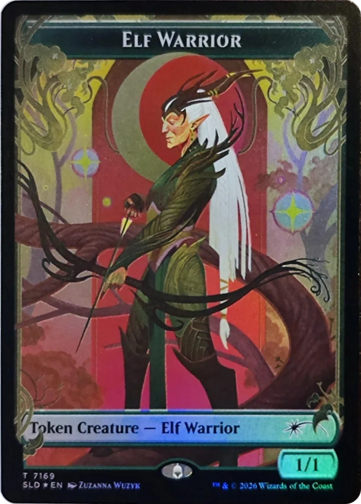 Elf Warrior Token (7169) [Secret Lair Drop Series] | Jack's On Queen