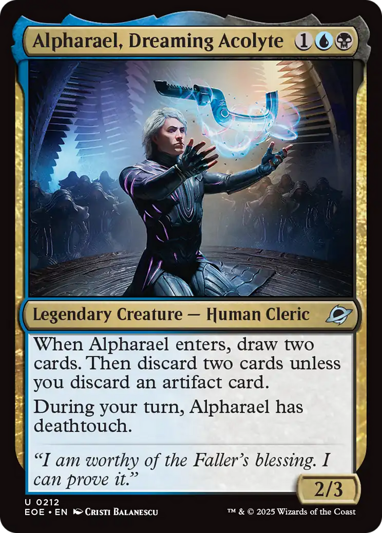 Alpharael, Dreaming Acolyte [Edge of Eternities] | Jack's On Queen