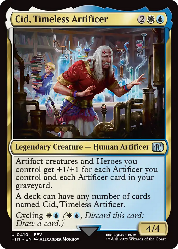 Cid, Timeless Artificer (0410) [FINAL FANTASY] | Jack's On Queen