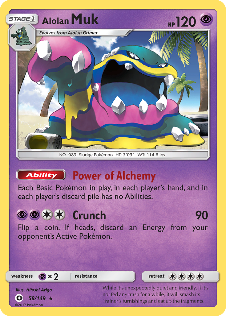 Alolan Muk (58/149) [Sun & Moon: Base Set] | Jack's On Queen