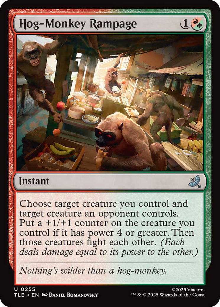 Hog-Monkey Rampage [Avatar: The Last Airbender: Eternal-Legal] | Jack's On Queen