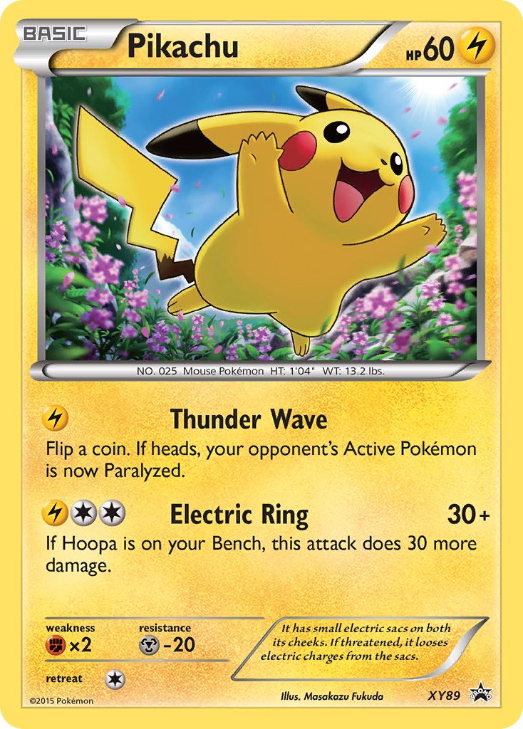 Pikachu (XY89) (Collector Chest) [XY: Black Star Promos] | Jack's On Queen