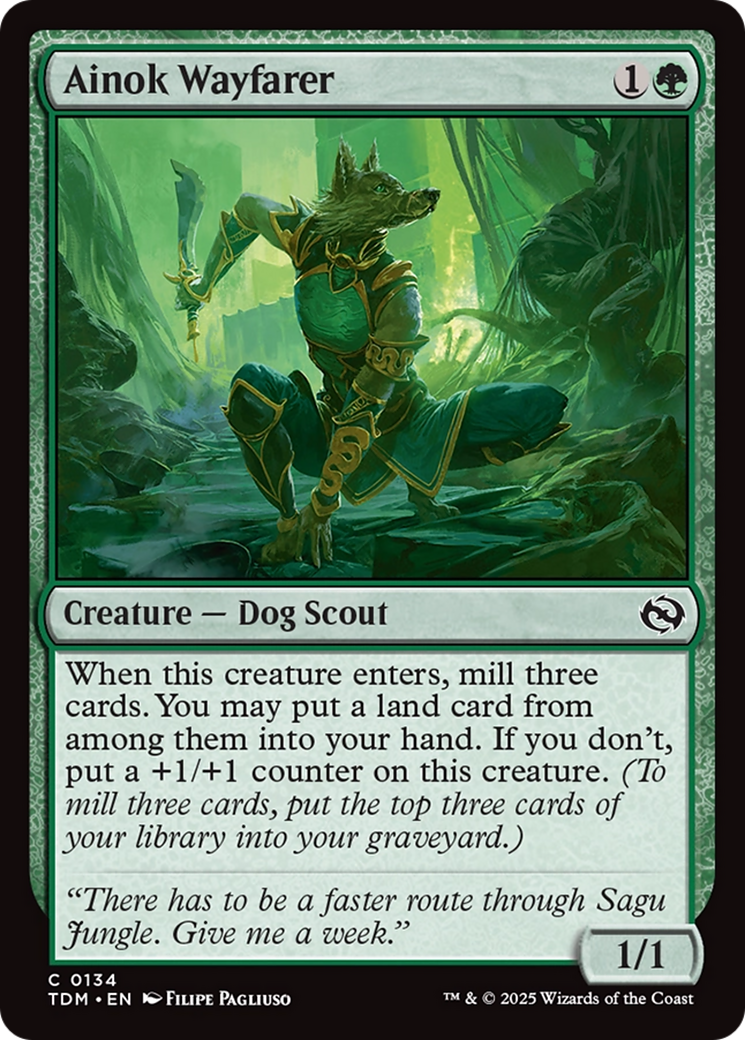 Ainok Wayfarer [Tarkir: Dragonstorm] | Jack's On Queen