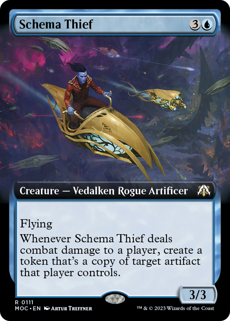 Schema Thief (Extended Art) [March of the Machine Commander] | Jack's On Queen
