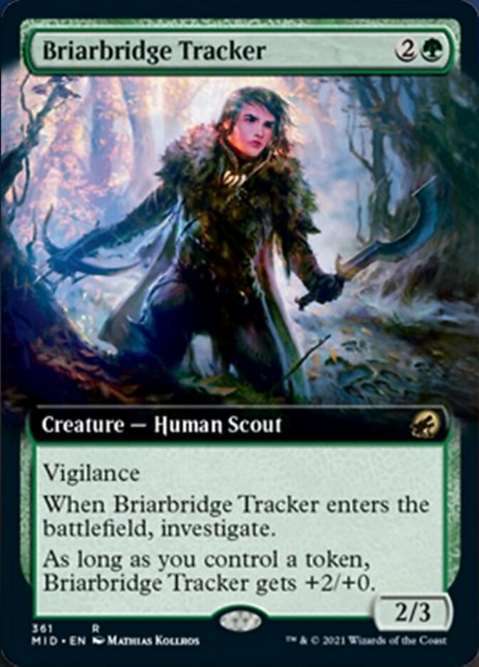 Briarbridge Tracker (Extended Art) [Innistrad: Midnight Hunt] | Jack's On Queen