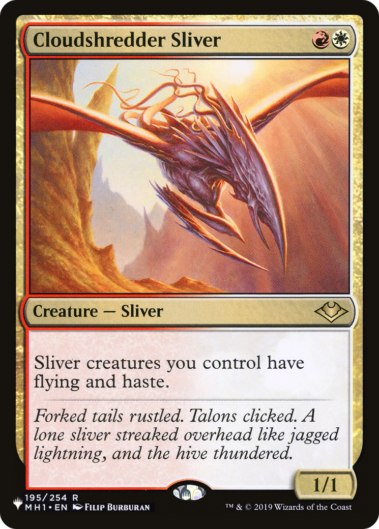 Cloudshredder Sliver (MH1) [The List] | Jack's On Queen