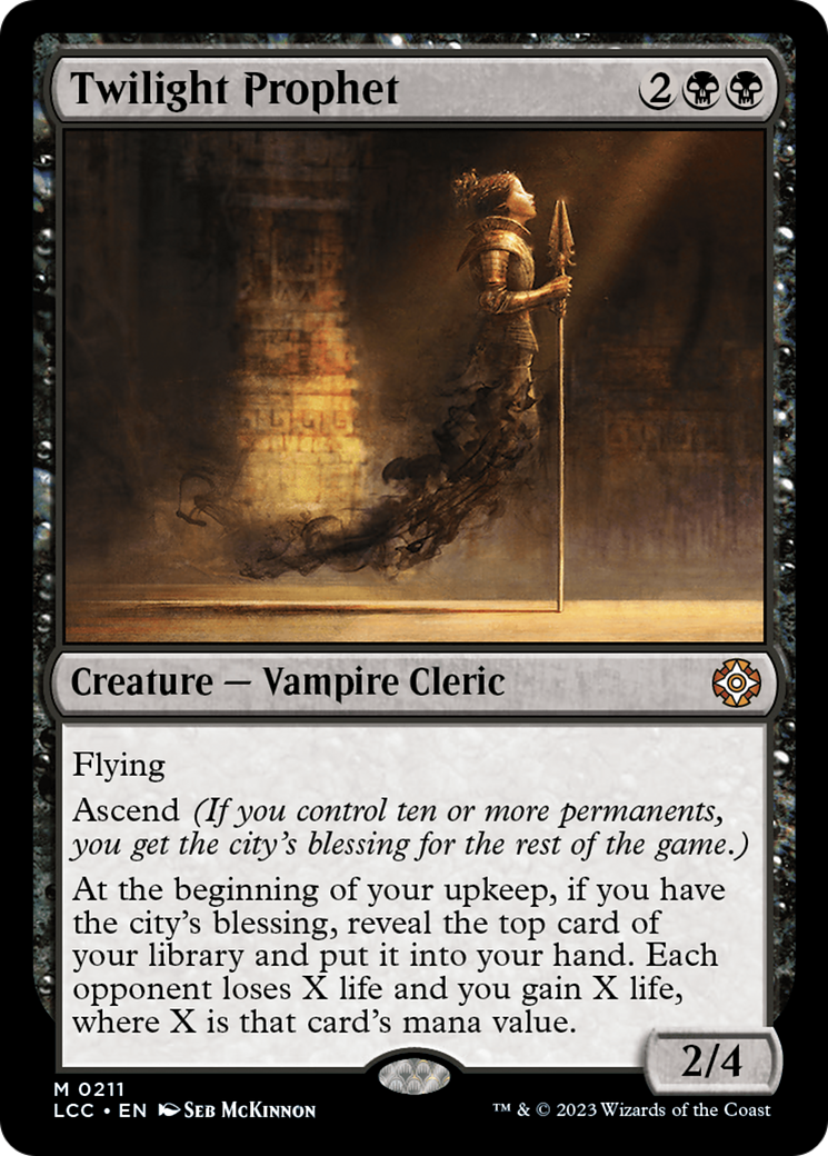 Twilight Prophet [The Lost Caverns of Ixalan Commander] | Jack's On Queen
