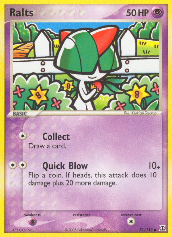 Ralts (81/113) [EX: Delta Species] | Jack's On Queen