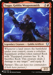 Toggo, Goblin Weaponsmith [The List Reprints] | Jack's On Queen