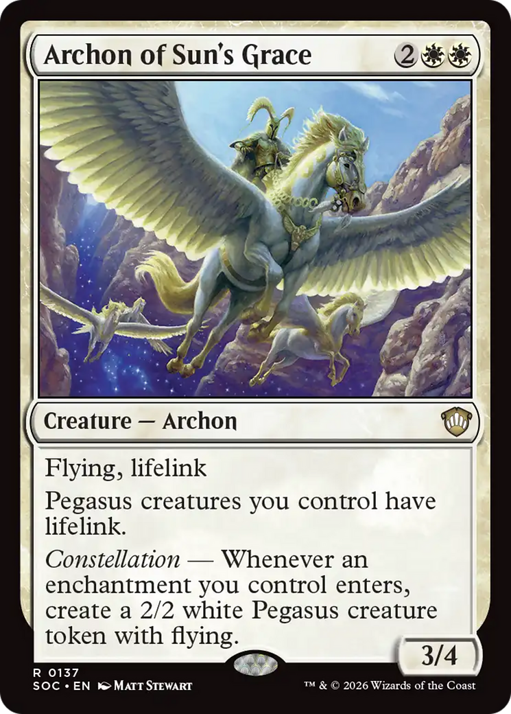 Archon of Sun's Grace [Secrets of Strixhaven Commander] | Jack's On Queen