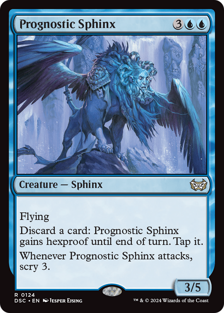 Prognostic Sphinx [Duskmourn: House of Horror Commander] | Jack's On Queen