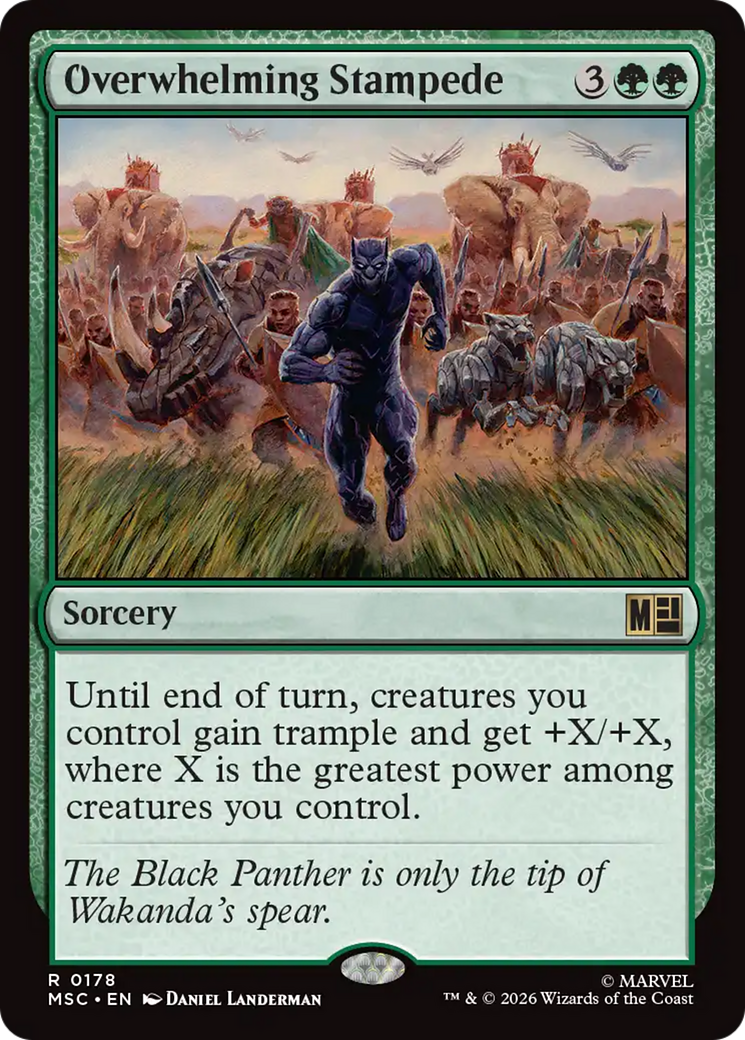 Overwhelming Stampede [Marvel Super Heroes Commander] | Jack's On Queen