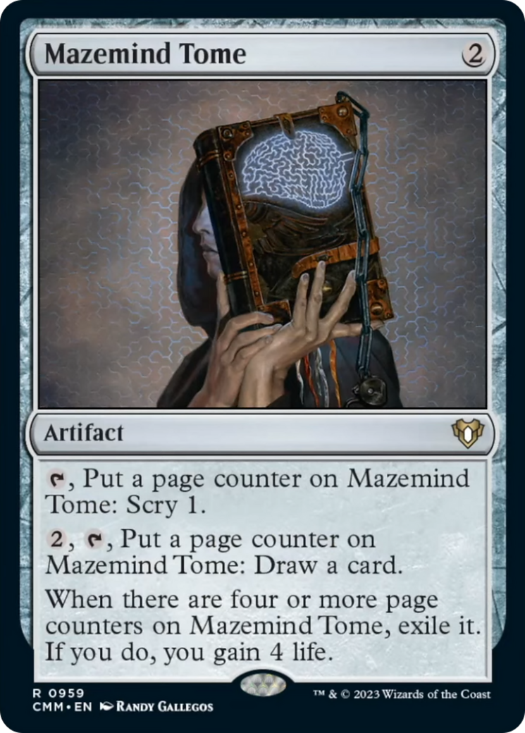Mazemind Tome [Commander Masters] | Jack's On Queen
