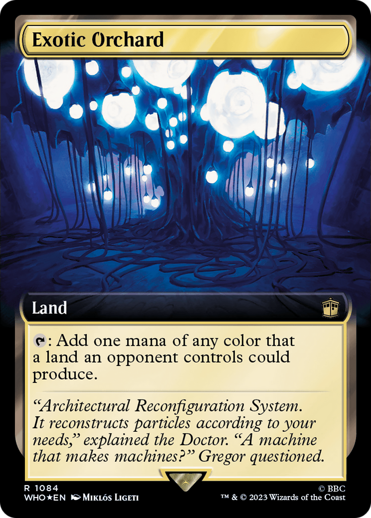 Exotic Orchard (Extended Art) (Surge Foil) [Doctor Who] | Jack's On Queen
