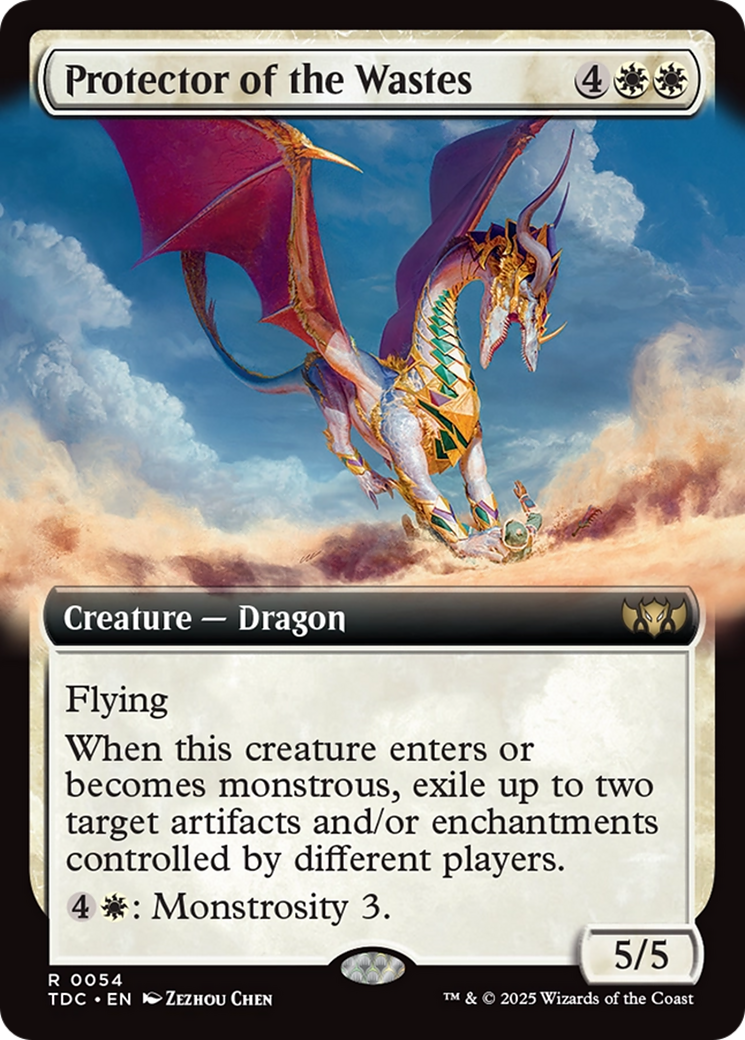 Protector of the Wastes (Extended Art) [Tarkir: Dragonstorm Commander] | Jack's On Queen
