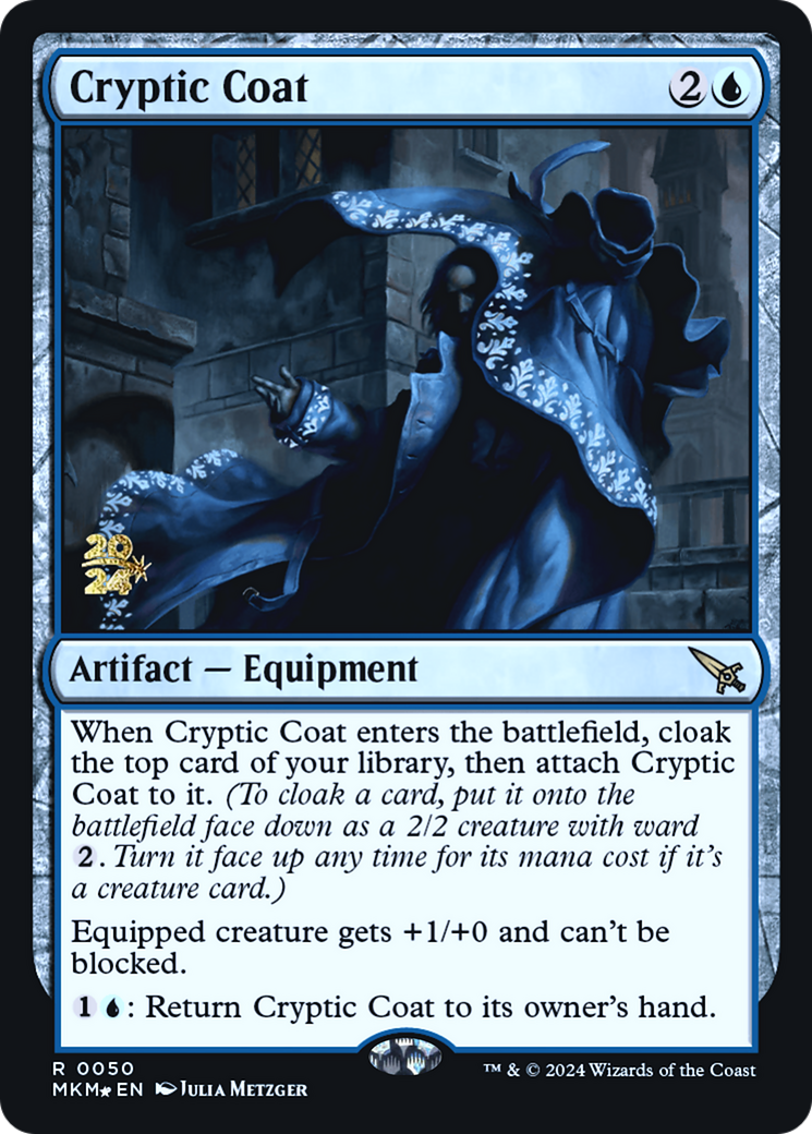 Cryptic Coat [Murders at Karlov Manor Prerelease Promos] | Jack's On Queen