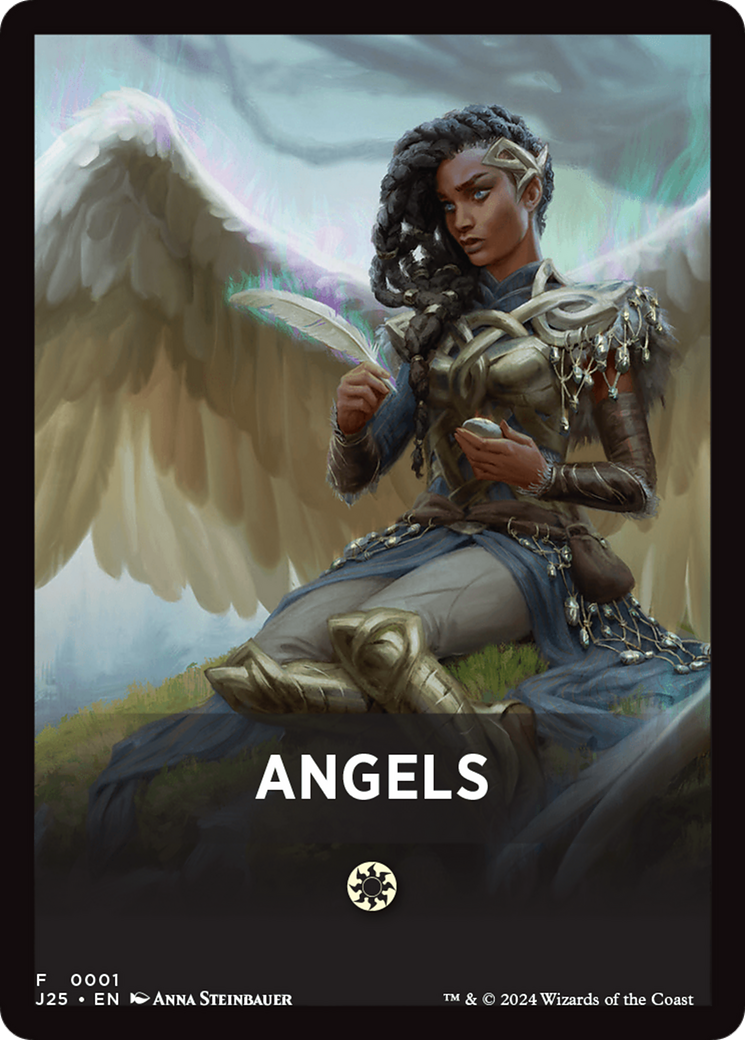 Angels Theme Card [Foundations Jumpstart Front Cards] | Jack's On Queen