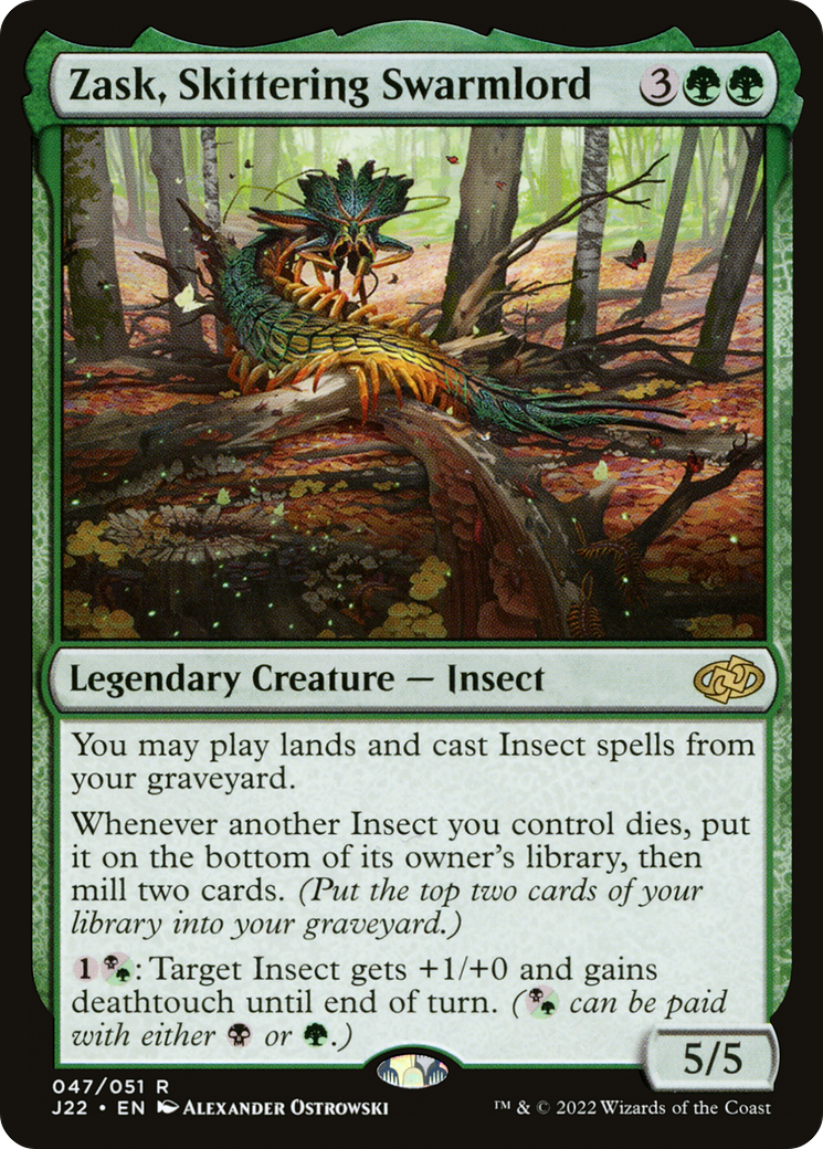 Zask, Skittering Swarmlord [Jumpstart 2022] | Jack's On Queen
