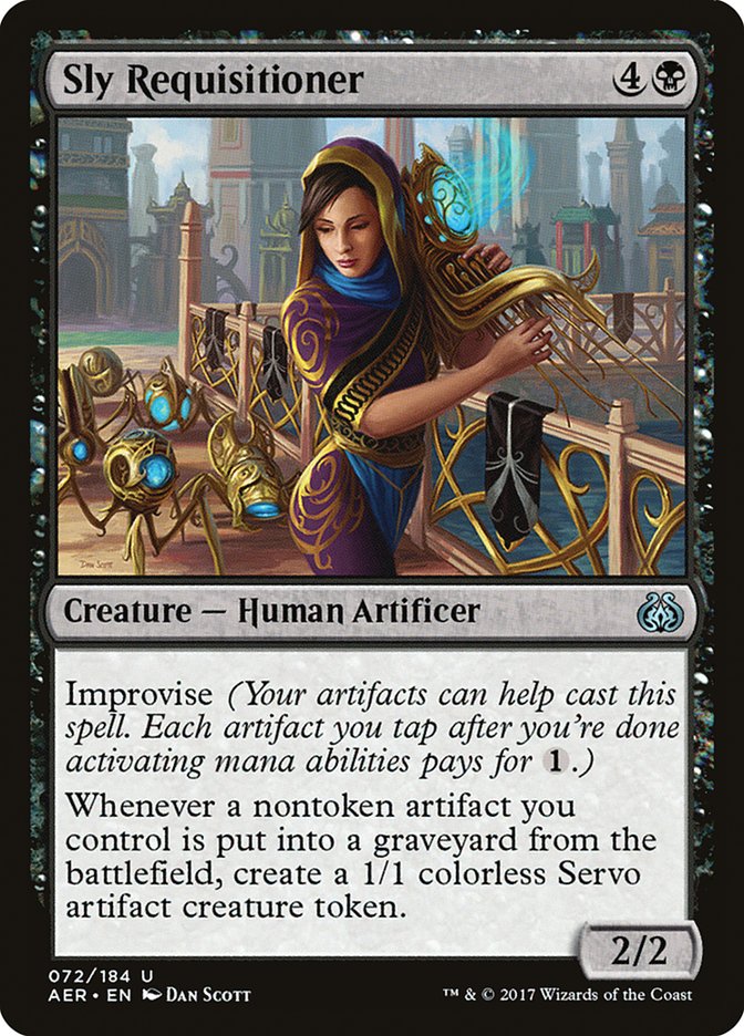 Sly Requisitioner [Aether Revolt] | Jack's On Queen