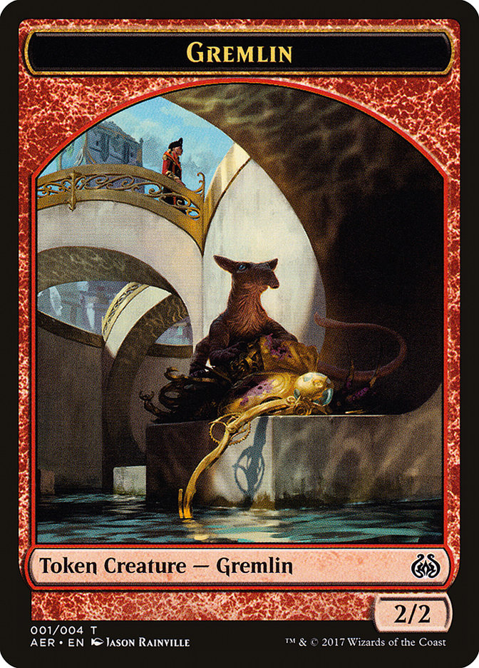 Gremlin Token [Aether Revolt Tokens] | Jack's On Queen