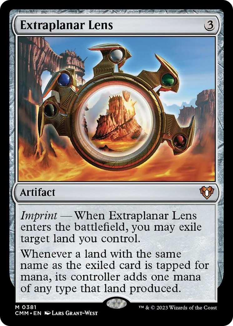 Extraplanar Lens [Commander Masters] | Jack's On Queen