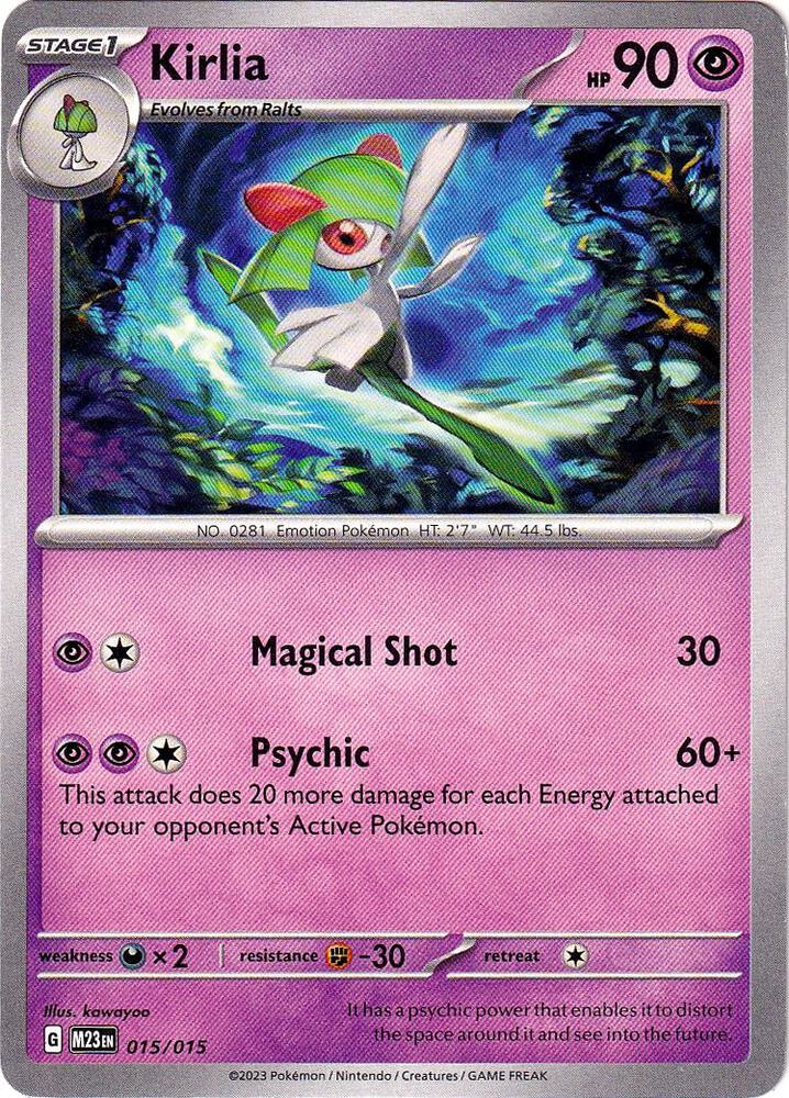 Kirlia (015/015) [McDonald's Promos: 2023 Collection] | Jack's On Queen