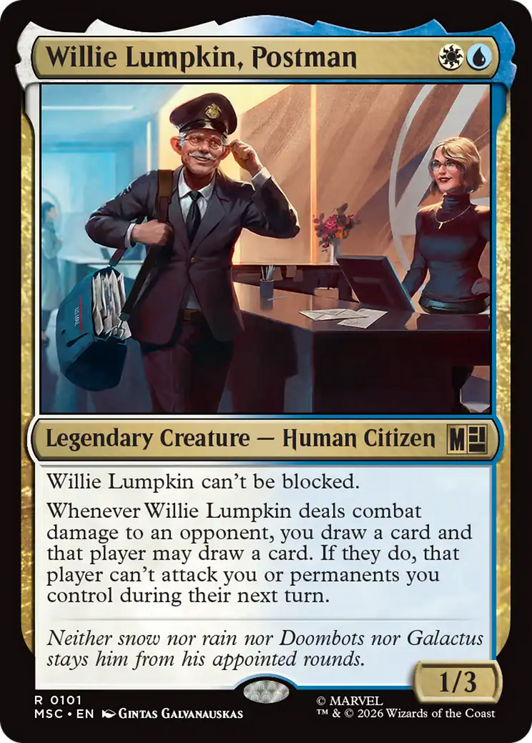 Willie Lumpkin, Postman [Marvel Super Heroes Commander] | Jack's On Queen
